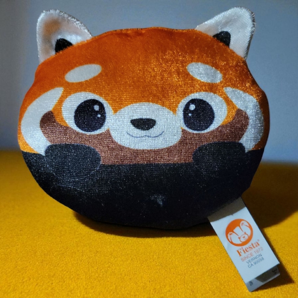 Fiesta Gumballs Red Panda Plush 5" 2D Face